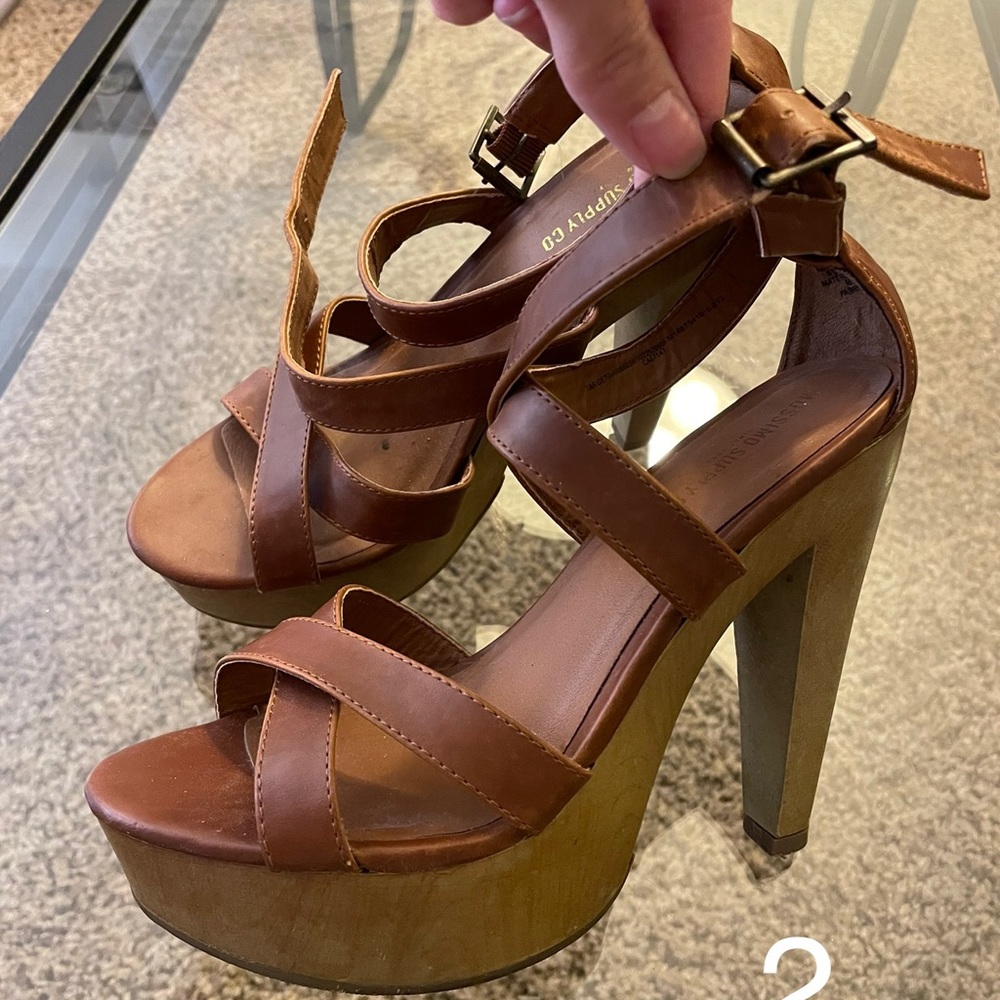 Strapped Heels